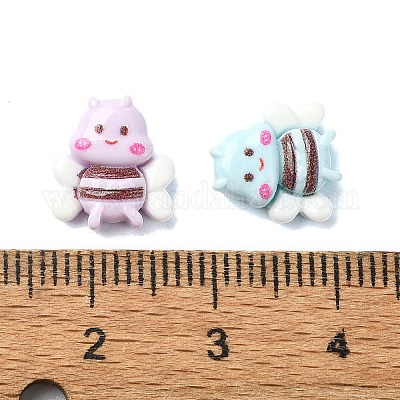 Макарун цветная непрозрачная смола декодирование кабошонов CRES-Q221-02G-1