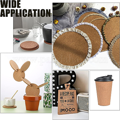 20шт пробковые изоляционные листы&nbsp;DIY-BC0016-20A-1