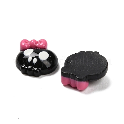 Кабошоны из непрозрачной смолы на Хэллоуин CRES-I045-01F-01-1