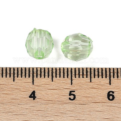 Прозрачные акриловые бусины&nbsp;OACR-Q015-01G-1