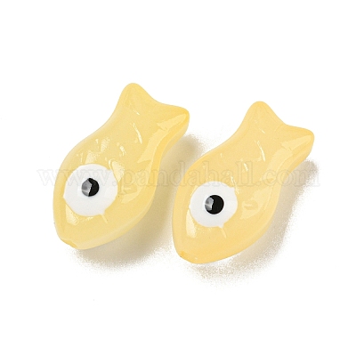 Прозрачные стеклянные бусины ручной работы GLAA-N0028-03G-1