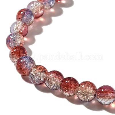 Стеклянные бусины кракле X-CCG-C002-8mm-11-1