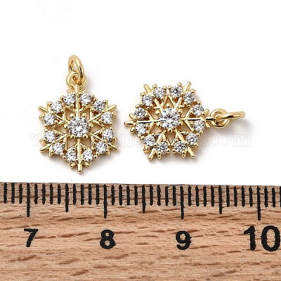 Латунные микро проложить кубического циркония подвески KK-Z137-05G-1