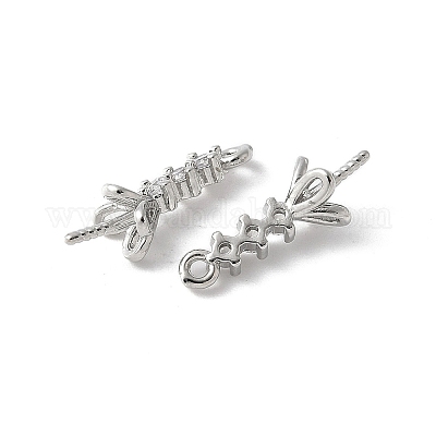 Латунные микропейв с кубическим цирконием KK-D324-25P-1