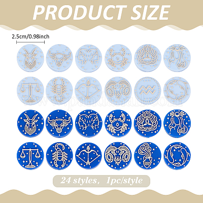 24 шт. 24 стиля&nbsp;SIL-ME0001-08-1