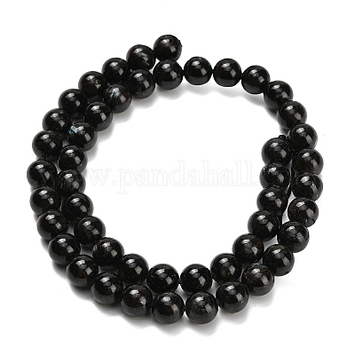 Бусины из натурального глаукофана G-L642-B03-8mm-1