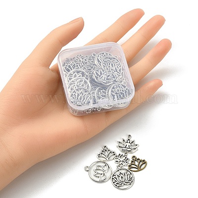 Подвески из сплава в тибетском стиле TIBE-YW0001-31-1