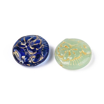 Стеклянные бусины LAMP-T021-55M-1