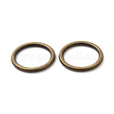 Сплав закрыт кольца прыжок KK-WH0052-05D-AB-1