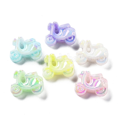 Uv акриловые покрытия бусины MACR-K357-10K-1