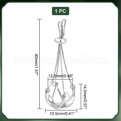 1 шт. антикоррозийная заготовка для подвески-цветка из стерлингового серебра для нестандартных оправ для подвески-кабошона из драгоценных камней FIND-PH0017-33P-1