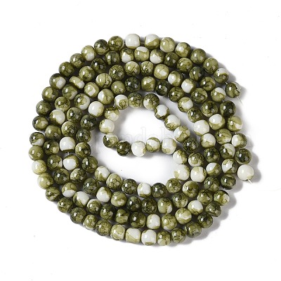 Краска для выпечки стеклянные бусины GLAA-H031-01A-14-1