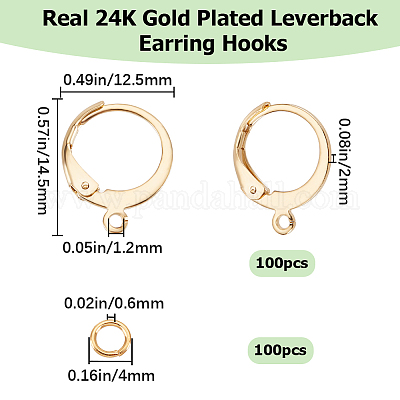 100 шт. фурнитура для сережек из нержавеющей стали 304 DIY-BBC0002-77-1