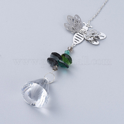 Хрустальная люстра призмы AJEW-G025-F06-1