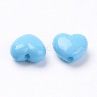 Непрозрачные акриловые бусины SACR-10X11-1-1