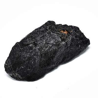 Грубые необработанные бусины из натурального черного турмалина&nbsp;LS-G-R485-04-1