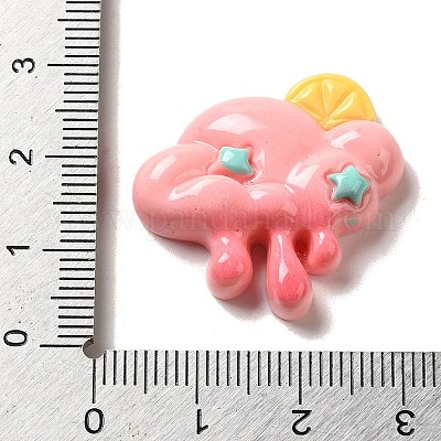 Непрозрачная смола декодирует кабошоны RESI-E053-01-1