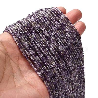 Природный аметист нитей бисера G-RM2025-32B-02-1