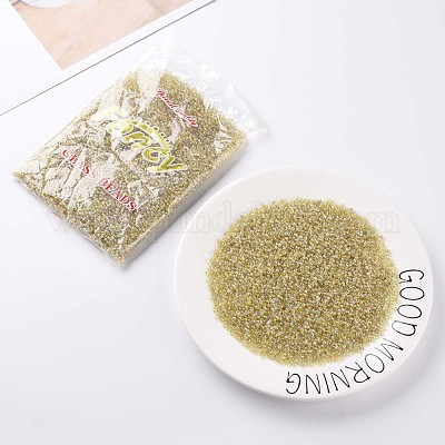 (доступна услуга переупаковки) круглые стеклянные бусины SEED-C016-3mm-162-1