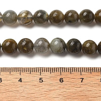 Природные лабрадорита бисер нитей G-I253-01-1