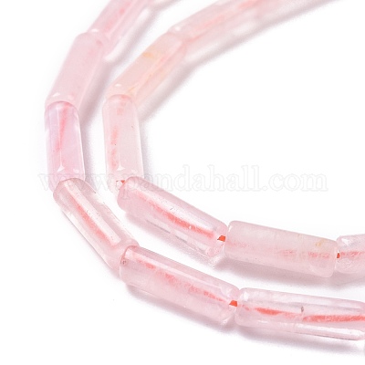 Природного розового кварца нитей бисера G-D464-06-1