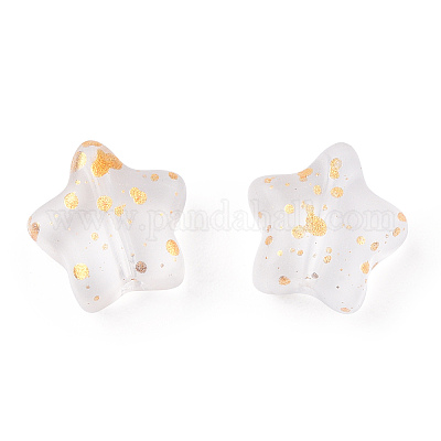 Окрашенные бусины из стекла GLAA-R211-04-F03-1