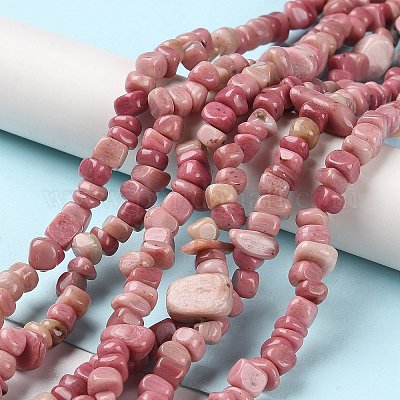 Бусины из натурального родонита G-G905-01-1
