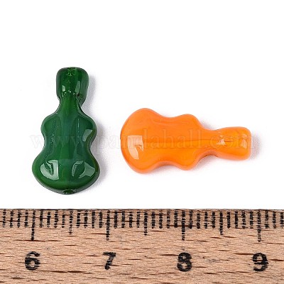 Непрозрачные стеклянные бусы LAMP-T021-81M-1