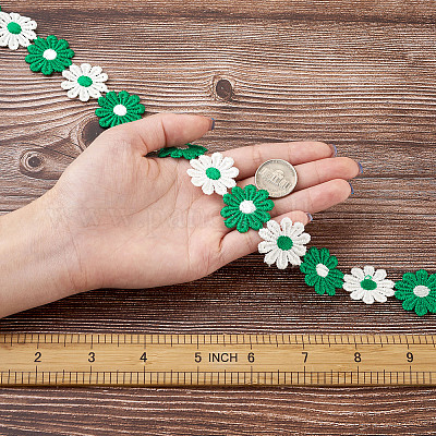 Красочная кружевная отделка из полиэстера OCOR-TA0001-34E-1