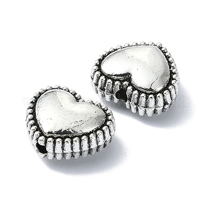 Сплавочные овальные бусины тибетского стиля  TIBEB-F065-08AS-02-1