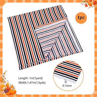 1м хлопчатобумажная ткань с полосатым узором DIY-PH0031-17-1