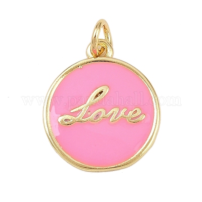 Латунь эмаль подвески KK-L251-02G-F05-1