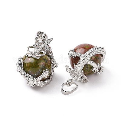 Смешанные природных драгоценных камней подвески GP471-1