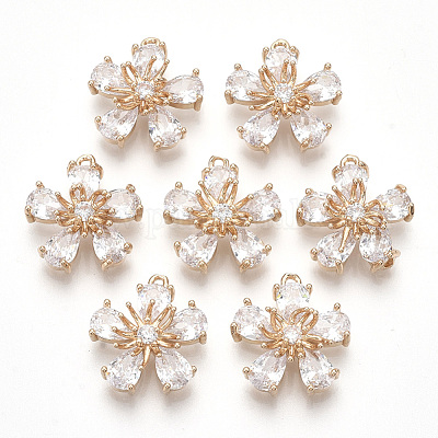 Прозрачные стеклянные подвески GLAA-R212-06D-1