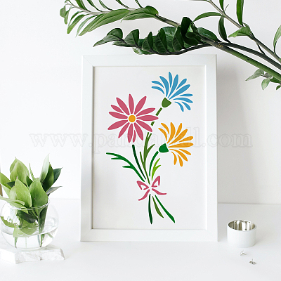 1 комплект трафаретов для рисования домашних животных DIY-MA0006-48-1