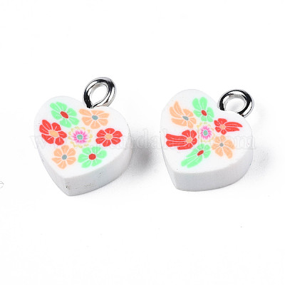 Подвески из полимерной глины ручной работы CLAY-N006-46D-1