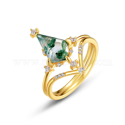 Стерлингового серебра палец кольцо WG5553A-01-1