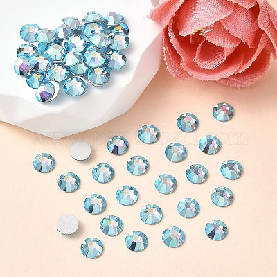 Preciosa® maxima crystal без горячей фиксации плоские камни Y-PRC-NSS8-60000-200-1