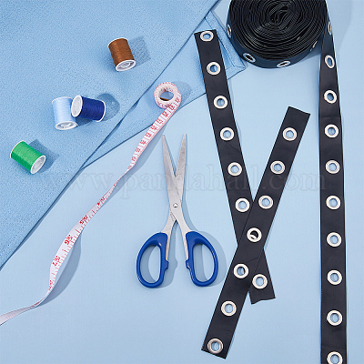 8~9 ярд тесьмы из искусственной кожи для штор на крючки DIY-DC0003-17-1