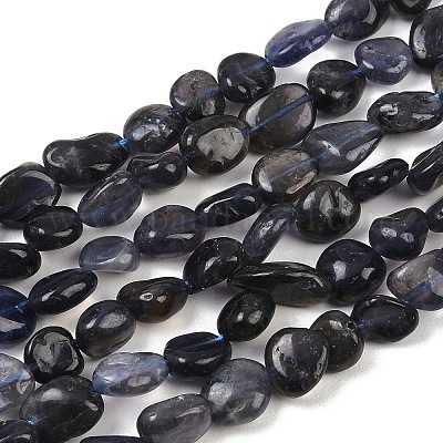 Природные иолит нитей бисера&nbsp;G-C271-01-1