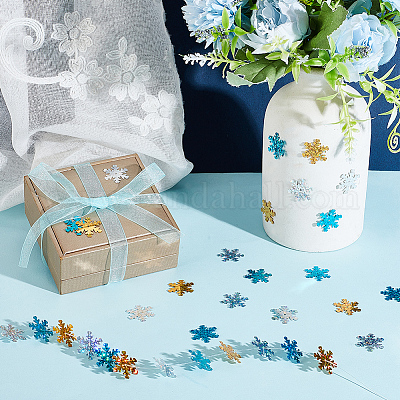 120 г 3-цветные пришивные бусины с лазерным эффектом KY-OC0001-18-1