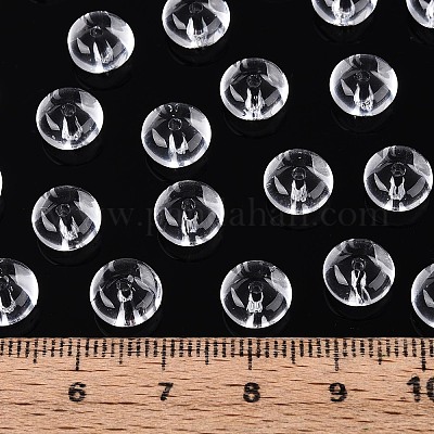 Стеклянные бусины прозрачных цветов SEED-N007-39B-11-1