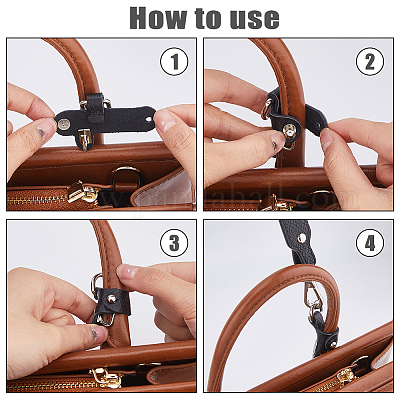 Кожаные ремни для сумок DIY-WH0622-063B-1