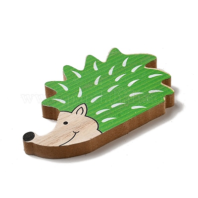 Осенние односторонние деревянные кабошоны с принтом WOOD-I010-01G-1