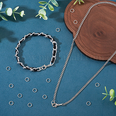 925 серебряное разделенное кольцо для прыжков&nbsp;STER-TA0001-48C-1