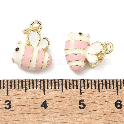 Латунь эмаль подвески&nbsp;KK-F933-13G-02-1