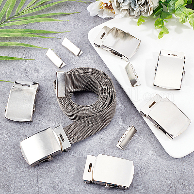 12 комплект прямоугольных железных пряжек для ремня FIND-CA0004-45-1