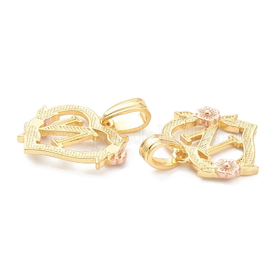 Настоящие кулоны из латуни KK-J042-43G-N-1