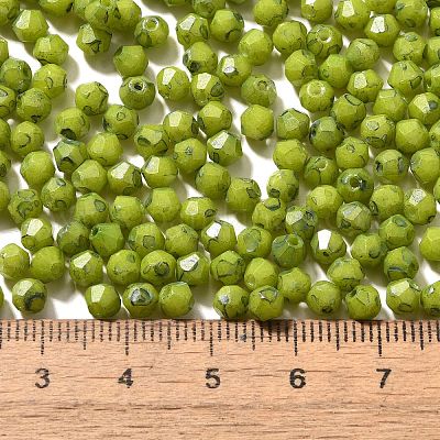 Выпечка краска стеклянные бусины&nbsp;X1-SEED-A032-02A-07-1