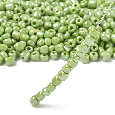 6/0 непрозрачная окраска стеклянных бусин X-SEED-A012-4mm-124-1